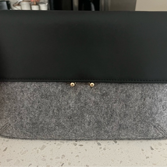 Mango black/gray Clutch - Picture 3 of 4
